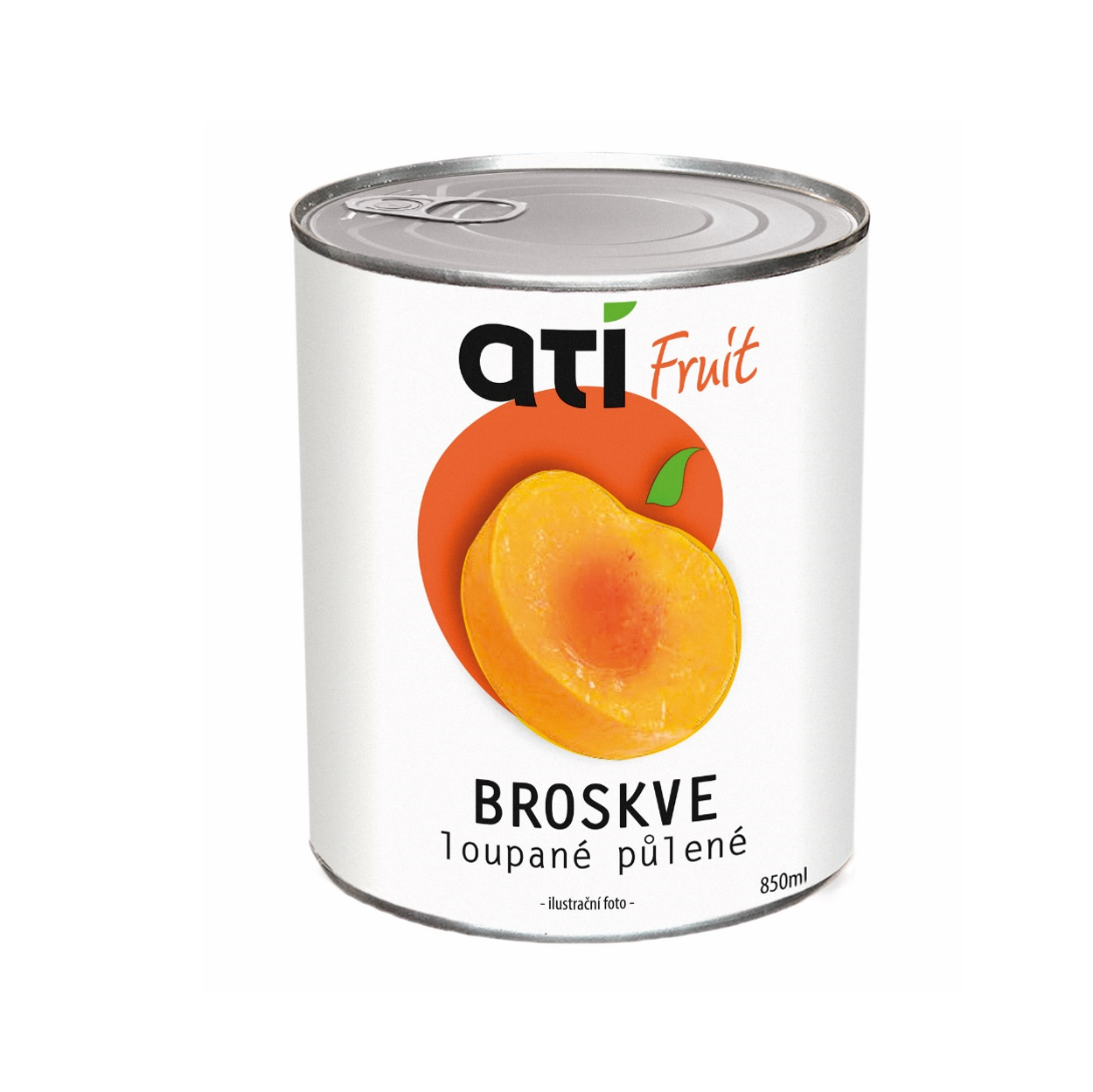 ATI Fruit broskyne lúpané polené